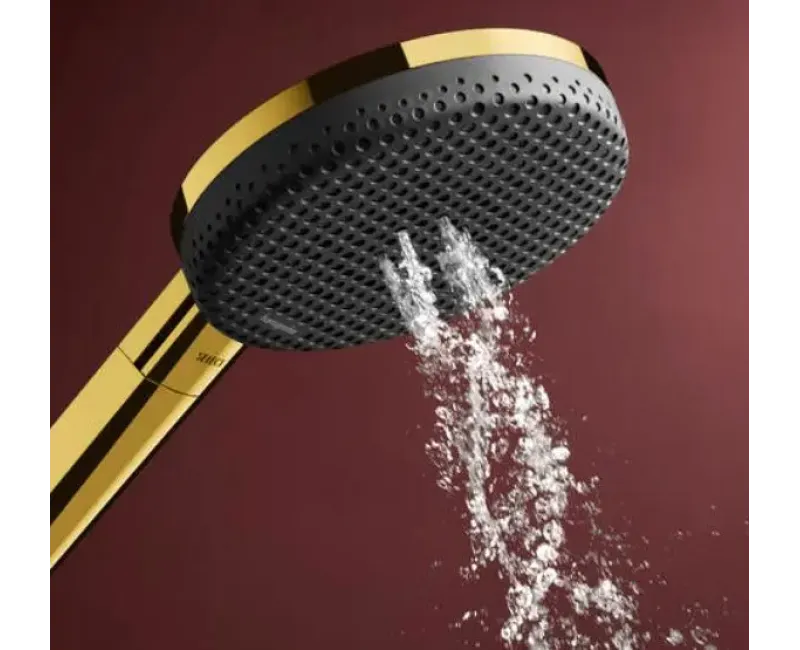 Dušas klausule Hansgrohe Raindance Alive Select S, 3 režīmi, EcoSmart+, pulēts zelts, 24512990 NEW