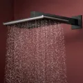 Dušas galva Hansgrohe Raindance Alive Q, 21x34 cm, matēta melna hroms, 24530340 NEW