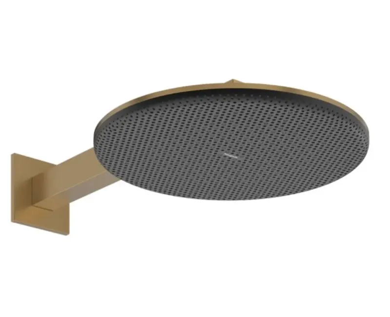 Dušas galva Hansgrohe Raindance Alive S, diametrs 30 cm, 2 režīmi, EcoSmart, matēta bronza, 24541140 NEW