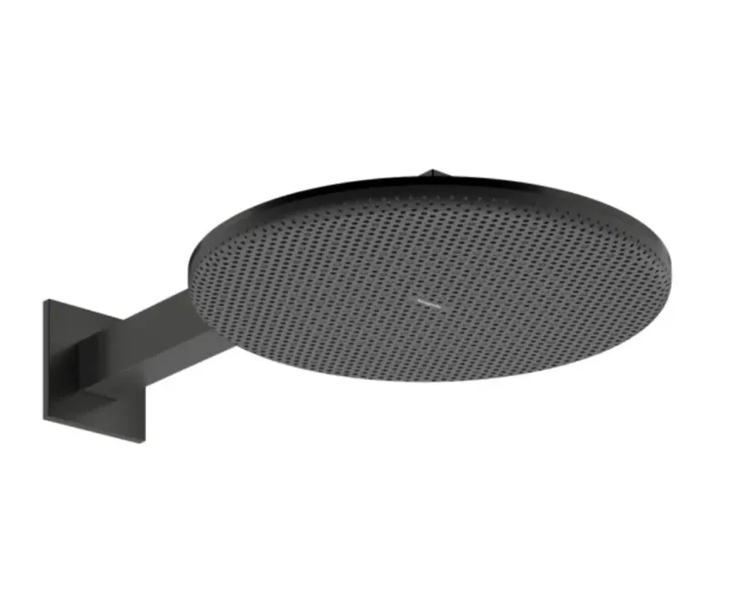 Dušas galva Hansgrohe Raindance Alive S, diametrs 30 cm, 2 režīmi, EcoSmart, matēta melna hroms, 24541340 NEW