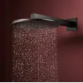 Dušas galva Hansgrohe Raindance Alive S, diametrs 30 cm, 2 režīmi, EcoSmart, matēta melna hroms, 24541340 NEW