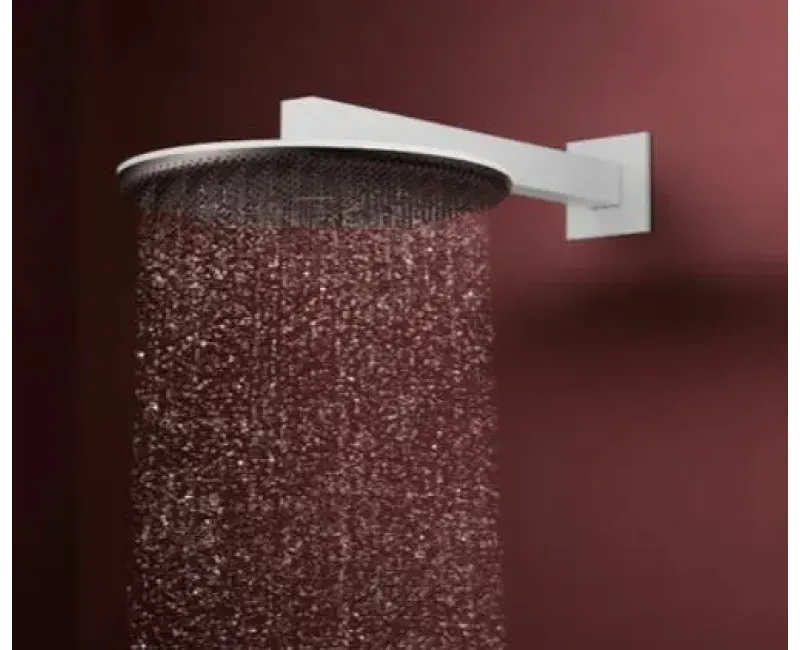 Dušas galva Hansgrohe Raindance Alive S, diametrs 30 cm, 2 režīmi, EcoSmart, matēta balta, 24541700 NEW