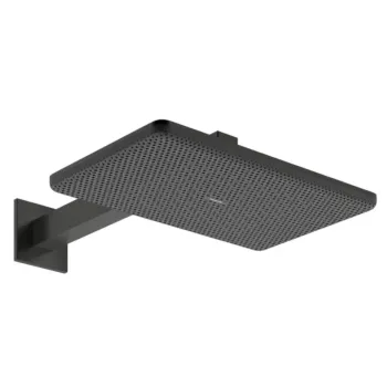 Dušas galva Hansgrohe Raindance Alive Q, 21x34 cm, 2 režīmi, matēta melna hroms, 24550340 NEW