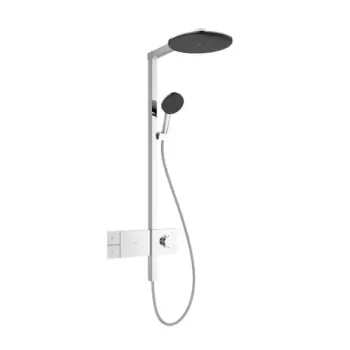 Dušas Sistēma Hansgrohe Raindance Alive S, ar termostatu, diametrs 30 cm, 3 režīmi, EcoSmart, hroms, 24583000 NEW