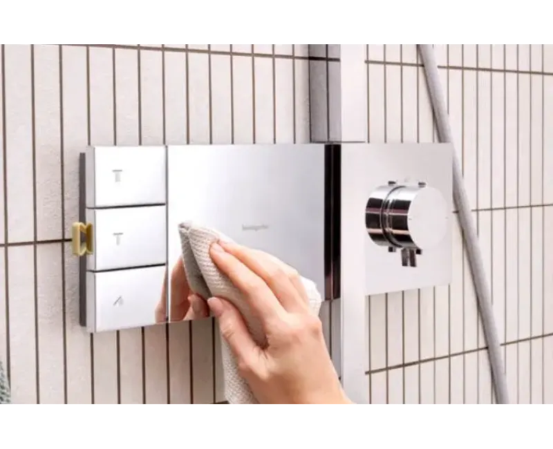 Dušas Sistēma Hansgrohe Raindance Alive S, ar termostatu, diametrs 30 cm, 3 režīmi, EcoSmart, hroms, 24596000 NEW