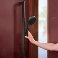 Dušas komplekts Hansgrohe Raindance Alive Select S, 3 režīmi, EcoSmart, matēta melna, 24600340 NEW