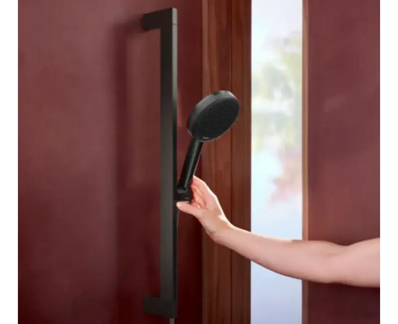 Dušas komplekts Hansgrohe Raindance Alive Select S, 3 režīmi, EcoSmart, matēta melna, 24600340 NEW