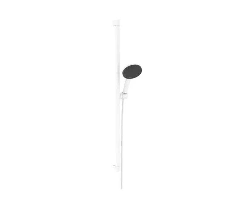 Душевой комплект Hansgrohe Raindance Alive Select S, 3 режима, EcoSmart, матовый белый, 24601700