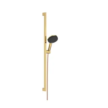 Dušas komplekts Hansgrohe Raindance Alive Select S, 3 režīmi, pulēts zelts, 24601990 NEW