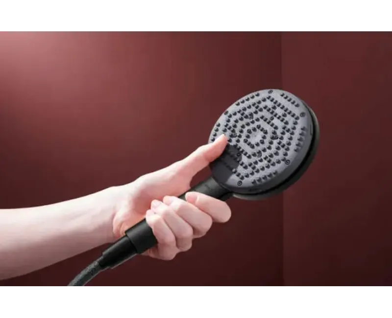 Dušas komplekts Hansgrohe Raindance Alive Select S, 3 režīmi, EcoSmart, matēta melna, 24602670 NEW