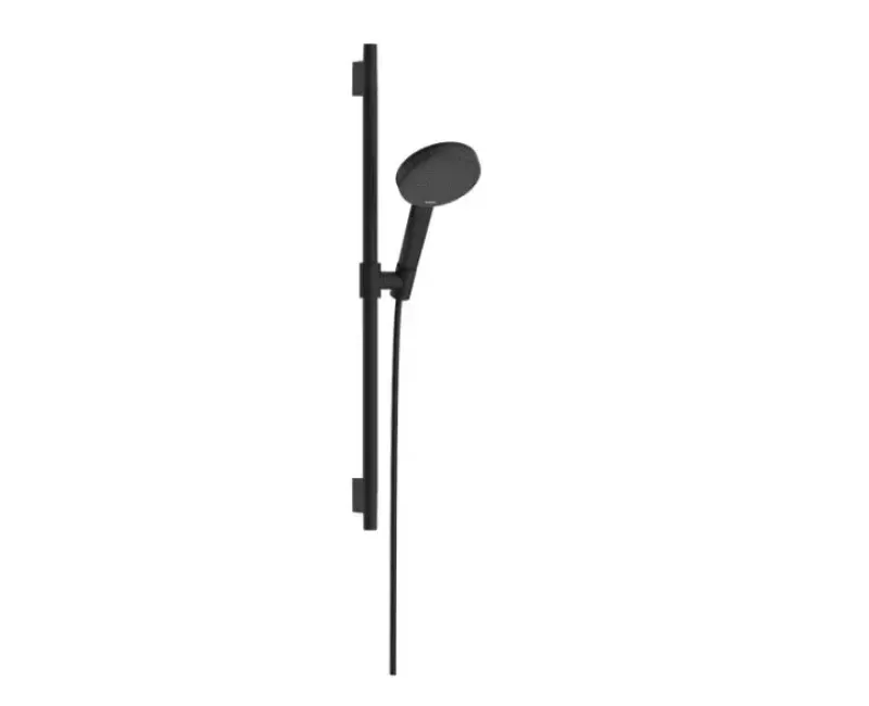 Dušas komplekts Hansgrohe Raindance Alive Select S, 3 režīmi, EcoSmart, matēta melna, 24602670 NEW