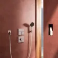Dušas komplekts Hansgrohe Raindance Alive Select S, ar dušas klausuli, dušas turētāju un dušas šļūteni, 3 režīmi, EcoSmart, hroms, 24611000 NEW