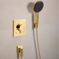 Dušas klausule Hansgrohe Raindance Alive Select S, komplekts, 3 režīmi, EcoSmart, pulēts zelts, 24611990 NEW
