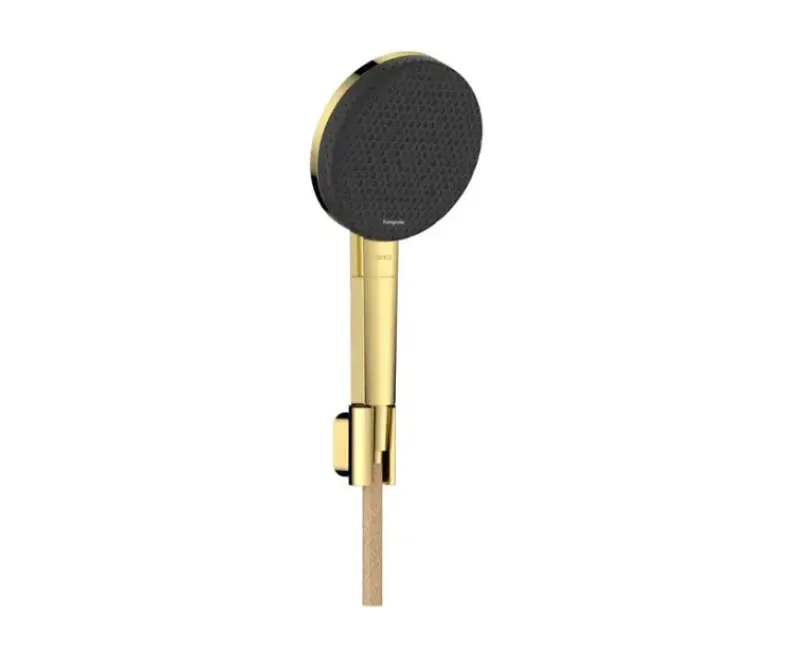 Dušas klausule Hansgrohe Raindance Alive Select S, komplekts, 3 režīmi, EcoSmart, pulēts zelts, 24611990 NEW