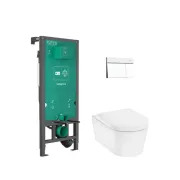 HANSGROHE (Vācija) Tualetes poda komplekts Hansgrohe