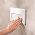 Poga iebūvējamajam rāmim Hansgrohe iFrame Original Q, balta, 66001450 NEW