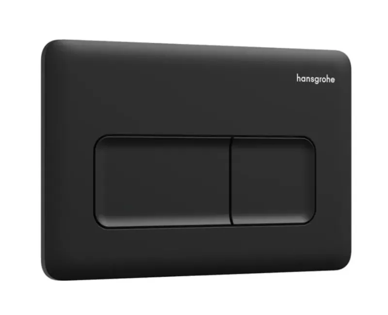 Poga iebūvējamajam rāmim Hansgrohe iFrame Original Q, matēta melna, 66001670 NEW