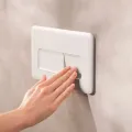 Poga iebūvējamajam rāmim Hansgrohe iFrame Original Q, matēta balta, 66001700 NEW