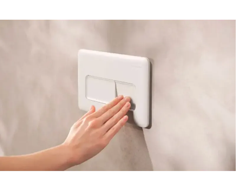 Poga iebūvējamajam rāmim Hansgrohe iFrame Original Q, matēta balta, 66001700 NEW