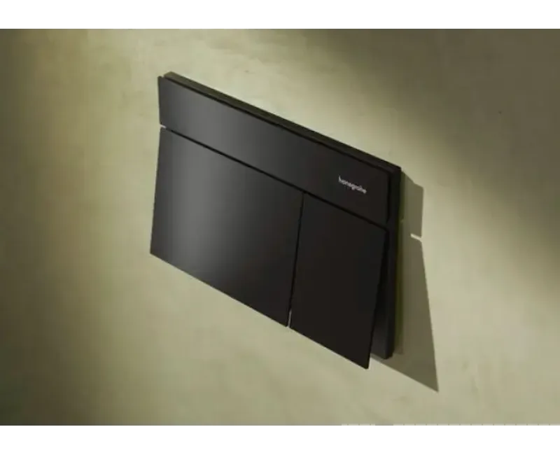 Кнопка для встраиваемой рамы Hansgrohe iFrame Element E, матовая черная, 66003670