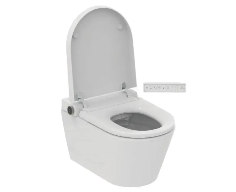 Piekaramais pods ar bide  Ideal Standard i.life E, ar elektronisks, SoftClose, balts, K875501