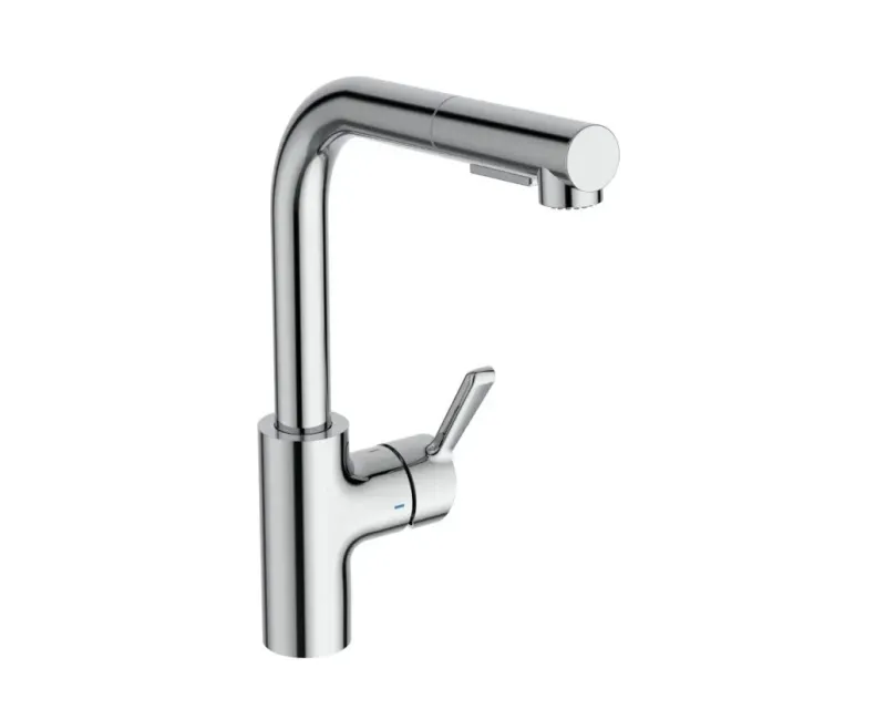 Смеситель для кухни Ideal Standard Ceralife, с выдвижным изливом, хром, BE244AA