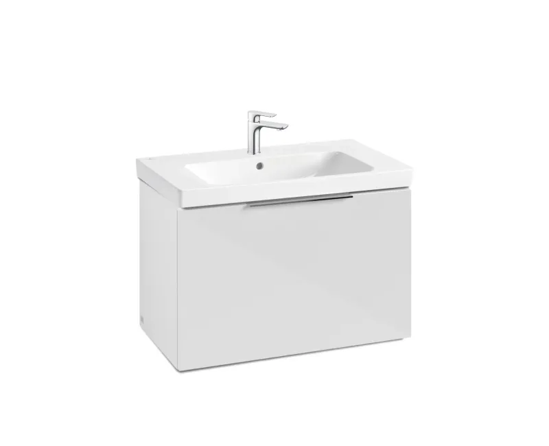 Vannas istabas skapītis Villeroy & Boch Avento,  1 durvis ar SoftClose, (bez izlietnes),  53x51x35 cm, Stone Oak, A88801RK