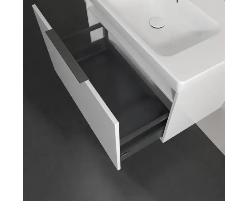 Vannas istabas skapītis Villeroy & Boch Avento,  1 durvis ar SoftClose, (bez izlietnes),  53x51x35 cm, Stone Oak, A88801RK
