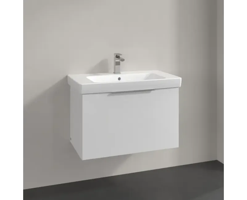 Vannas istabas skapītis Villeroy & Boch Avento,  1 durvis ar SoftClose, (bez izlietnes),  53x51x35 cm, Stone Oak, A88801RK
