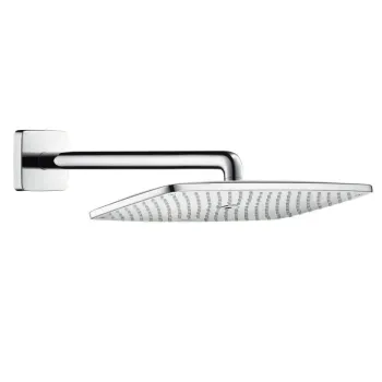 Dušas galva Hansgrohe Raindance New, ar kronšteinu 39 cm, hroms, 27376000 NEW