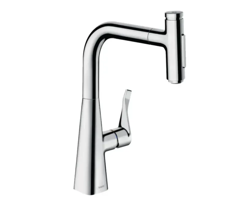Virtuves maisītājs Hansgrohe M71, izvelkams uzgalis, hroms, 73817000 NEW