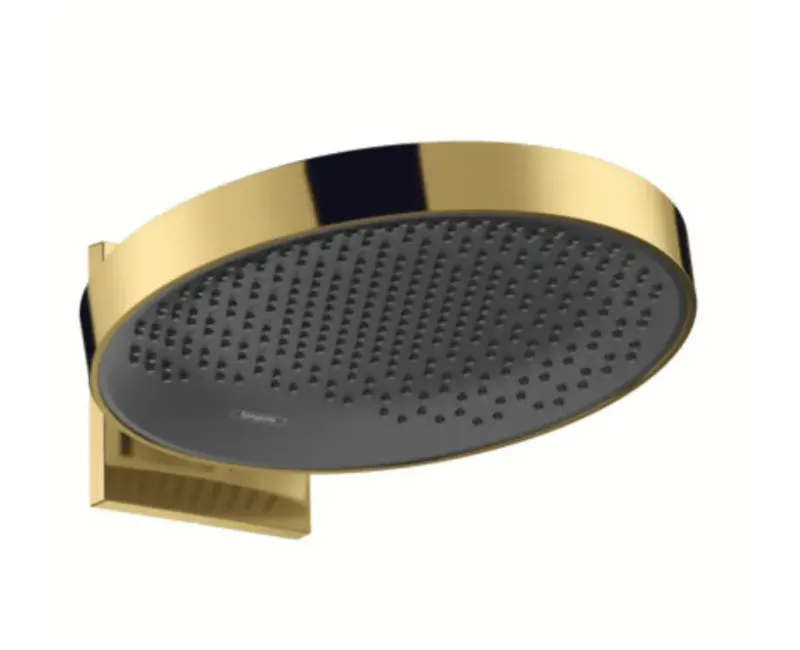 Душевая голова Hansgrohe Rainfinity, 360 с подключением, полированный золото, 26230990