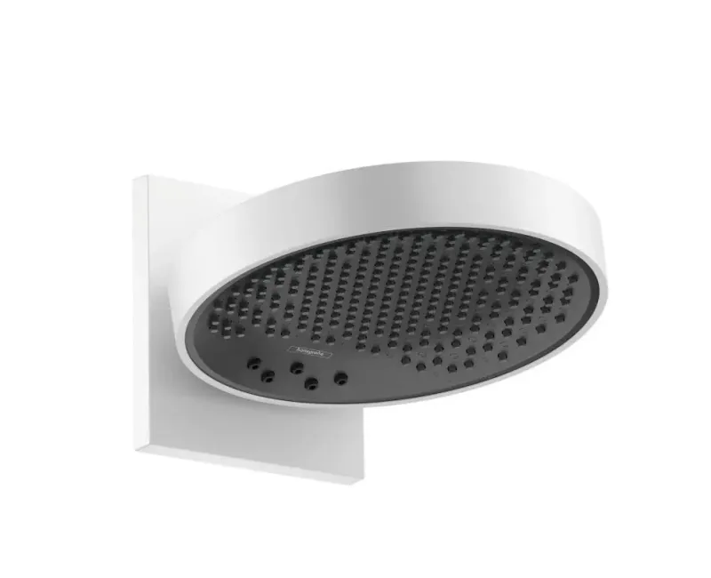 Dušas galva Hansgrohe Rainfinity, diametrs 25 cm, 3 režīmi, matēta balta, 26232700 NEW