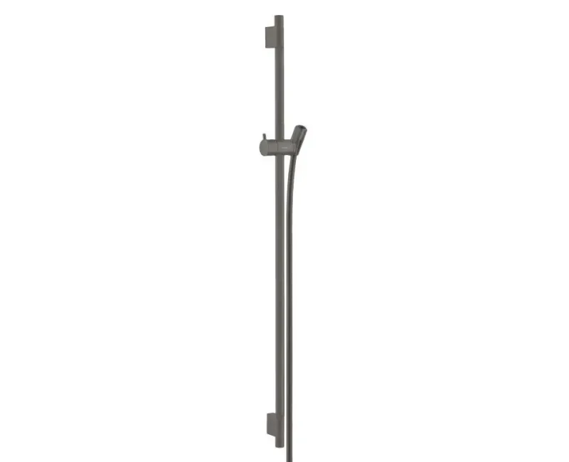 Dušas stienis Hansgrohe Unica'S, 90 cm, matēta melna, hroms, 28631340 NEW
