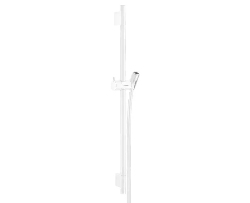 Dušas stienis Hansgrohe Unica'S, 65 cm ar dušas šļūteni, matēta balta, 28632700 NEW