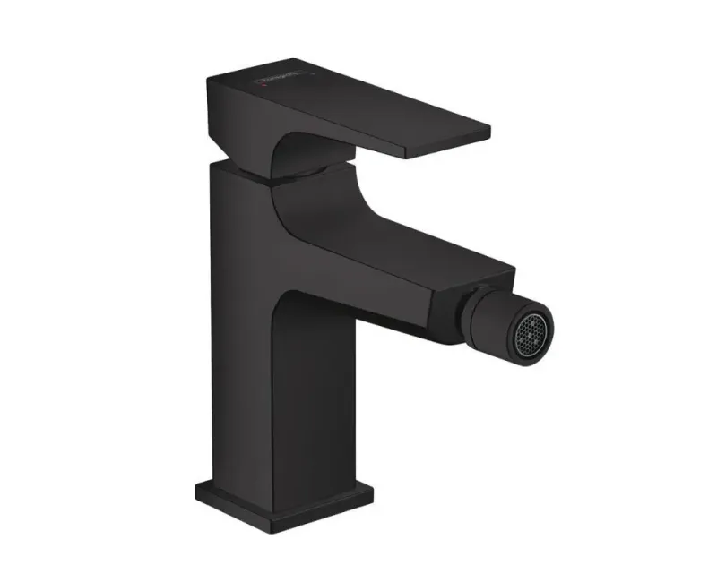Bidē maisītājs Hansgrohe Metropol, ar Push-Open izplūdi, matēta melna, 32520670 NEW