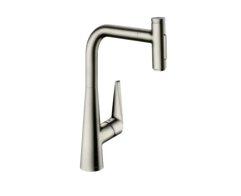 Virtuves izlietnes maisītājs Hansgrohe Talis Select M51, izvelkams uzgalis, nerūsējošais tērauds, 72823800 NEW