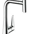Virtuves izlietnes maisītājs Hansgrohe Talis Select M51, izvelkams uzgalis, EcoSmart, hroms, 72826000 NEW