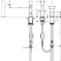 Virtuves maisītājs Hansgrohe M71, izvelkams uzgalis, hroms, 73819000 NEW