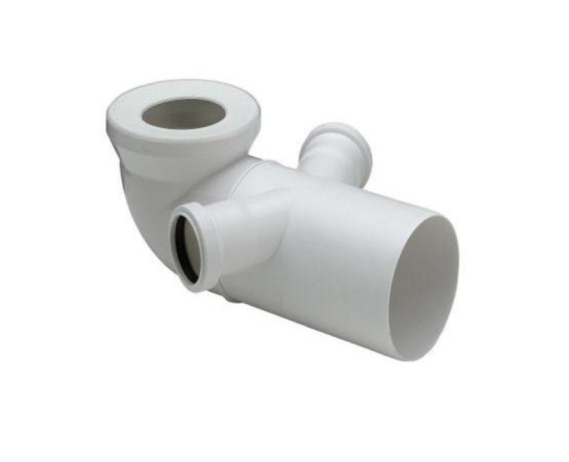 VIEGA WC lenkimas 90GR su dviem išėjimais 191801