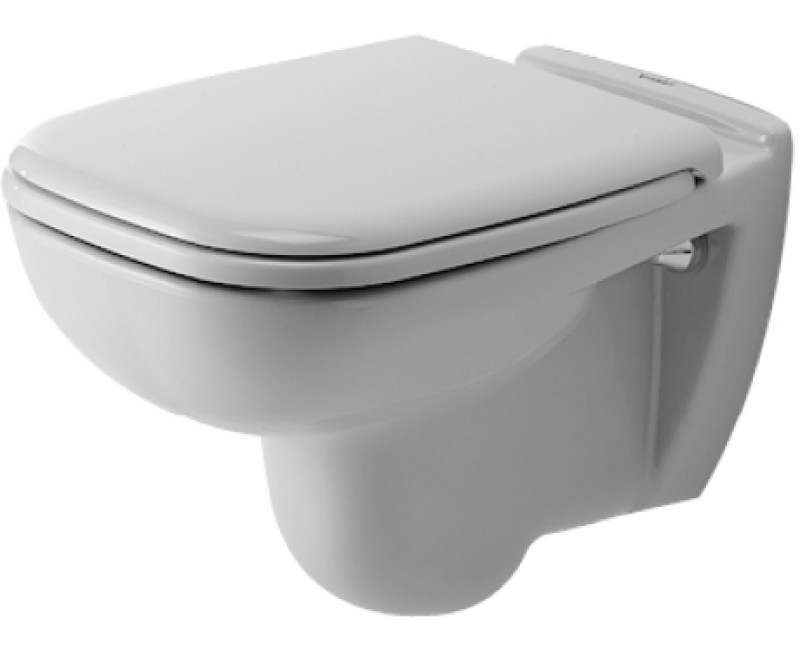 Duravit D-CODE Подвесной WC, с крышкой, 45351900A1