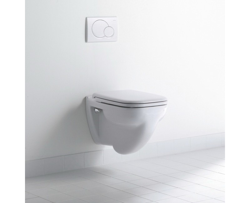 Duravit D-CODE Подвесной WC, с крышкой, 45351900A1