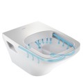 Duravit DuraStyle Rimless Piekaramais WC ar SC vāku, 45510900A1