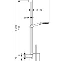 Hansgrohe Raindance Select E120 3jet dušas komplekts 26621400