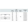 ACO ShowerDrain C Душевой канал 885mm, h-65mm, 9010.88.24
