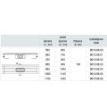 Dušo kanalas ACO ShowerDrain C 685mm, h-92mm, horizontalus nuolydis 9010.88.01