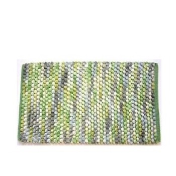 Ba-De MOSAIC Vannas istabas paklājs 50x80cm, zaļš