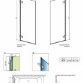Radaway Шторка на ванну Arta PNJ 70 cm