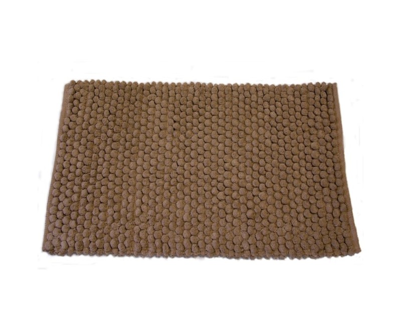 Ba-De BUTTON Коврик для ванной 50x80см, коричневый