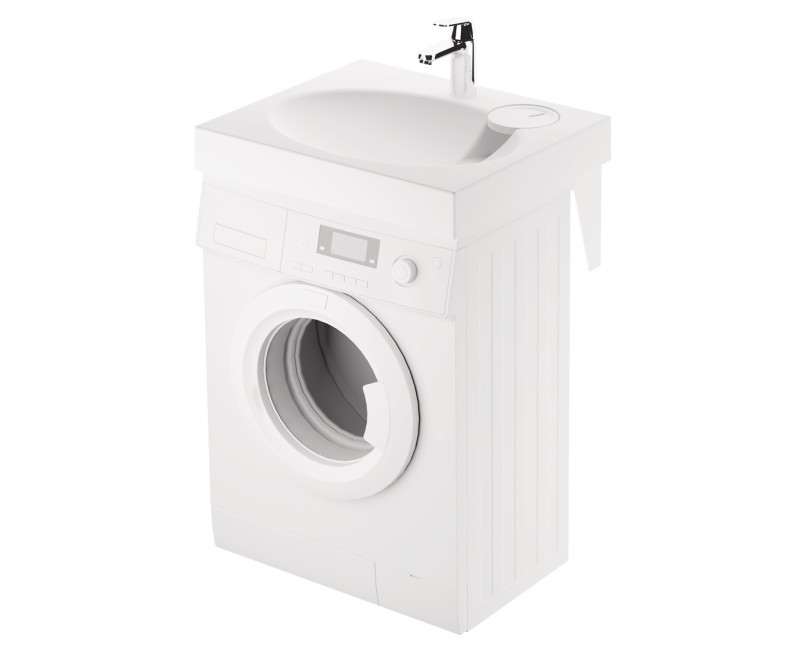 PAA Izlietne virs veļas mašīnas CLARO MINI 60x50 cm